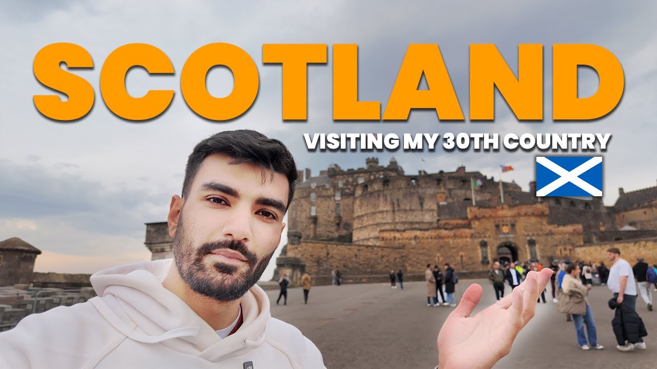 24 Hours In Scotland 🏴󠁧󠁢󠁳󠁣󠁴󠁿 | Visiting My 30th Country