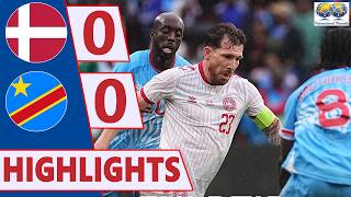 Danemark vs RD Congo : Résumé 🔥 Match amical international FIFA 2026
