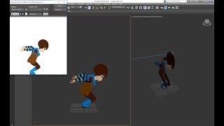 2D character animation in Autodesk 3ds Max; fast 2d game animation sprite