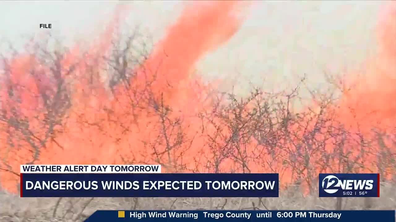 Brace for strong winds leading to extreme fire danger in Kansas - YouTube