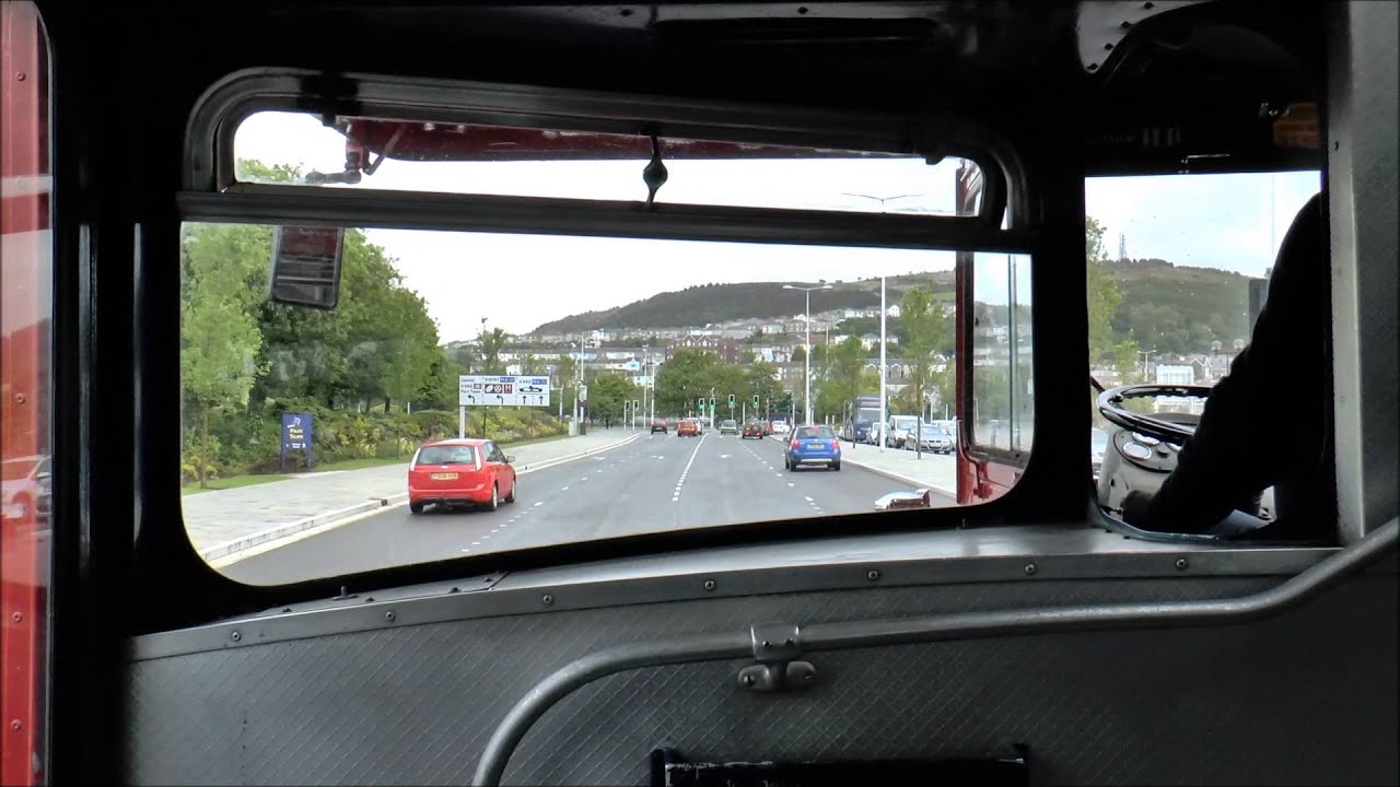 (HD) Swansea Bus Museum. Driving '590' AEC Regent V. Sunday 31st May 2015.