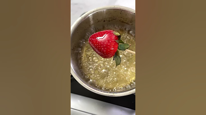 How To Make Tanghulu (Strawberry Tanghulu)
