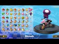 What if you play Shroob in Mario Kart 8 Deluxe (DLC Courses) 4K