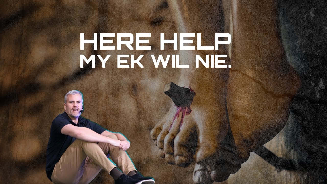 Pastoor Desmond Wessels: Here help my ek wil nie.