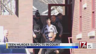 Teens charged in Franklin County murder given $5 million bonds