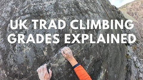 Uitleg over de Britse traditionele klimgraden