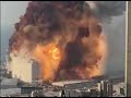 IMPRESIONANTE EXPLOSI&Oacute;N en Beirut, L&iacute;bano, registrada el 4 de agosto del 2020