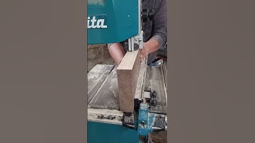 re cutting boards, the maximum capacity of my band saw  #makita #lb1200f