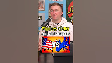 AMERICANS or EUROPEANS?! Who Does It Better? #shorts #america #usa #europe #food #sports #culture