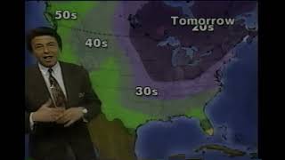 February 15, 1996 - Wpix - News At Ten - Mr. G Weather Report