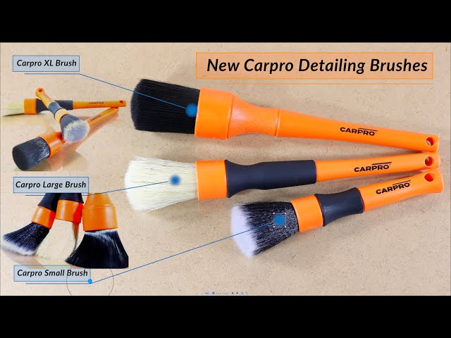 Carpro New Detailing Brushes Reviewed! 