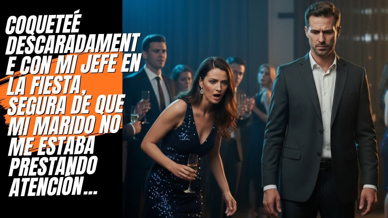 Pensé que mi esposo estaba distraído mientras coqueteaba con mi jefe, luego vi su sonrisa