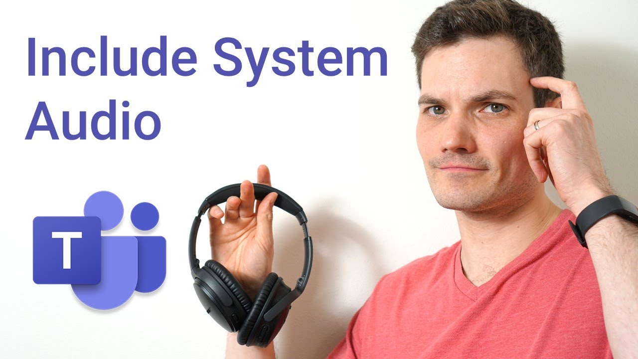 How to include System Audio when Screen Sharing in Microsoft Teams - YouTube