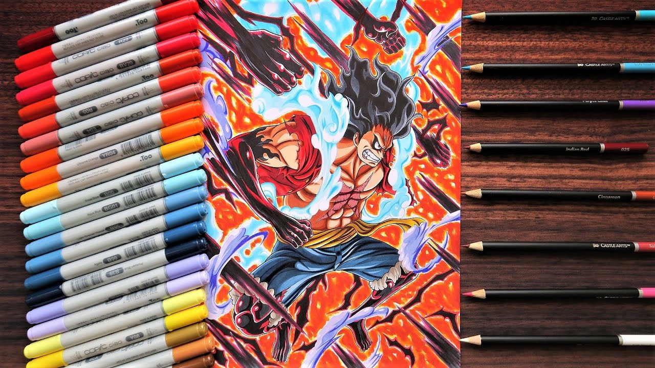 Download Drawing Luffy Gear 4 Snake Man From Anime One Piec Download Drawing Luffy Gear 4 Snake Man From Anime One Piec
