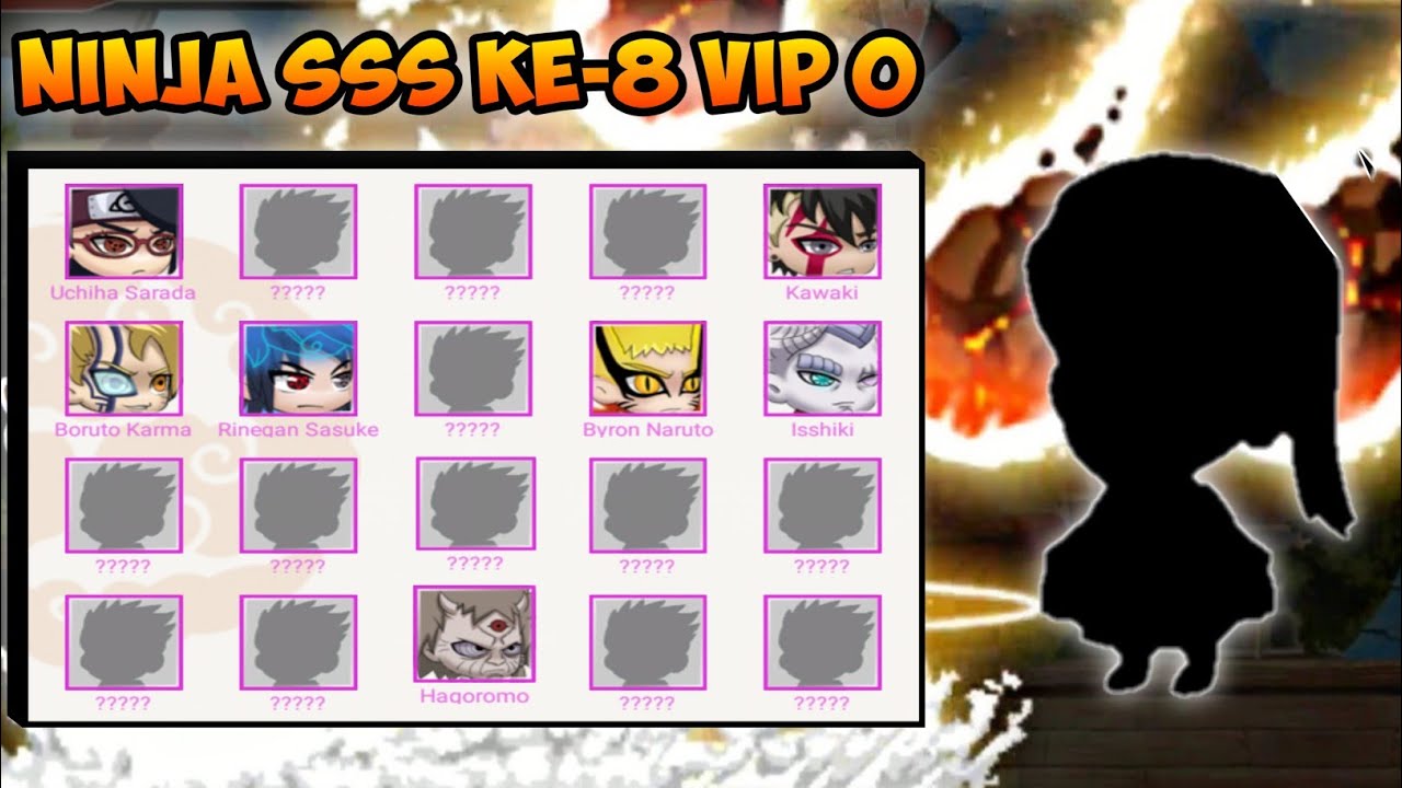 NINJA SSS KE 8 VIP 0 Ninja Heroes New Era