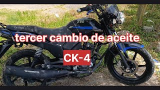 3100 km, third oil change CK-4