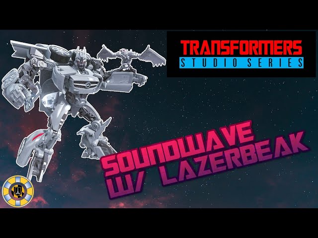 Transformers Studio Series 52 Deluxe SOUNDWAVE (with Lazerbeak) class=