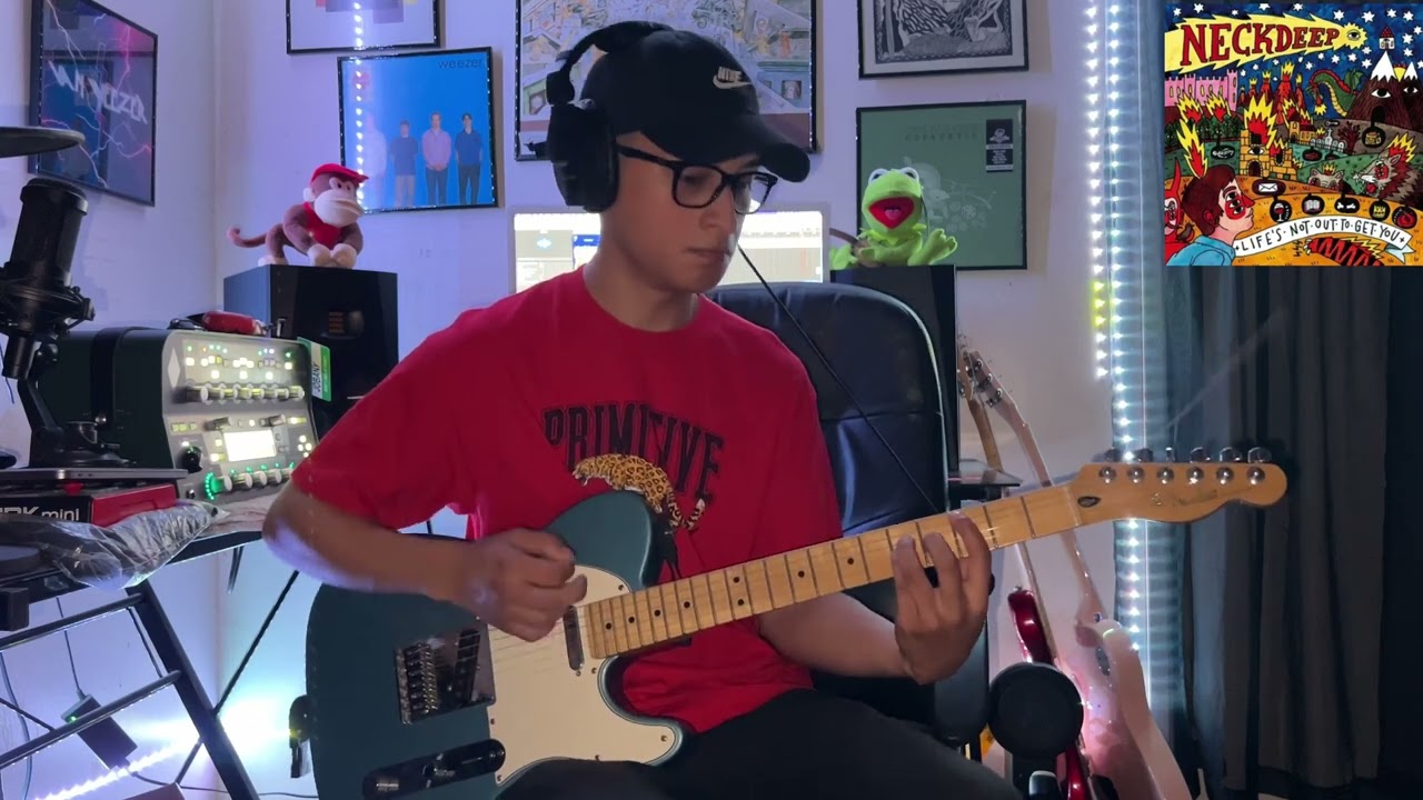 Neck Deep - Threat Level Midnight (Guitar Cover)