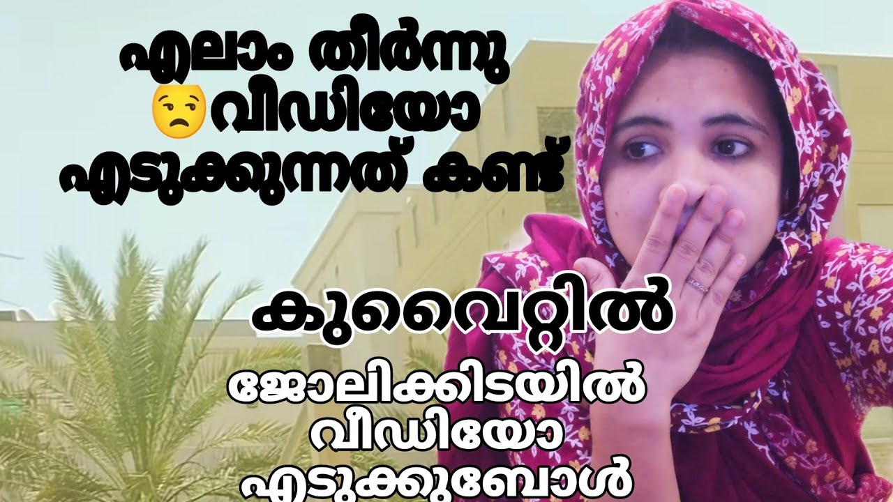 ജോലികിടയിലെ വിശേഷം വീഡിയോ എടുക്കുന്നതിനിടയിൽ