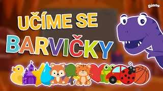 Barvy pro děti | Učíme se barvičky | Hádání barev | Dinoo ostrov | Pohádky pro děti