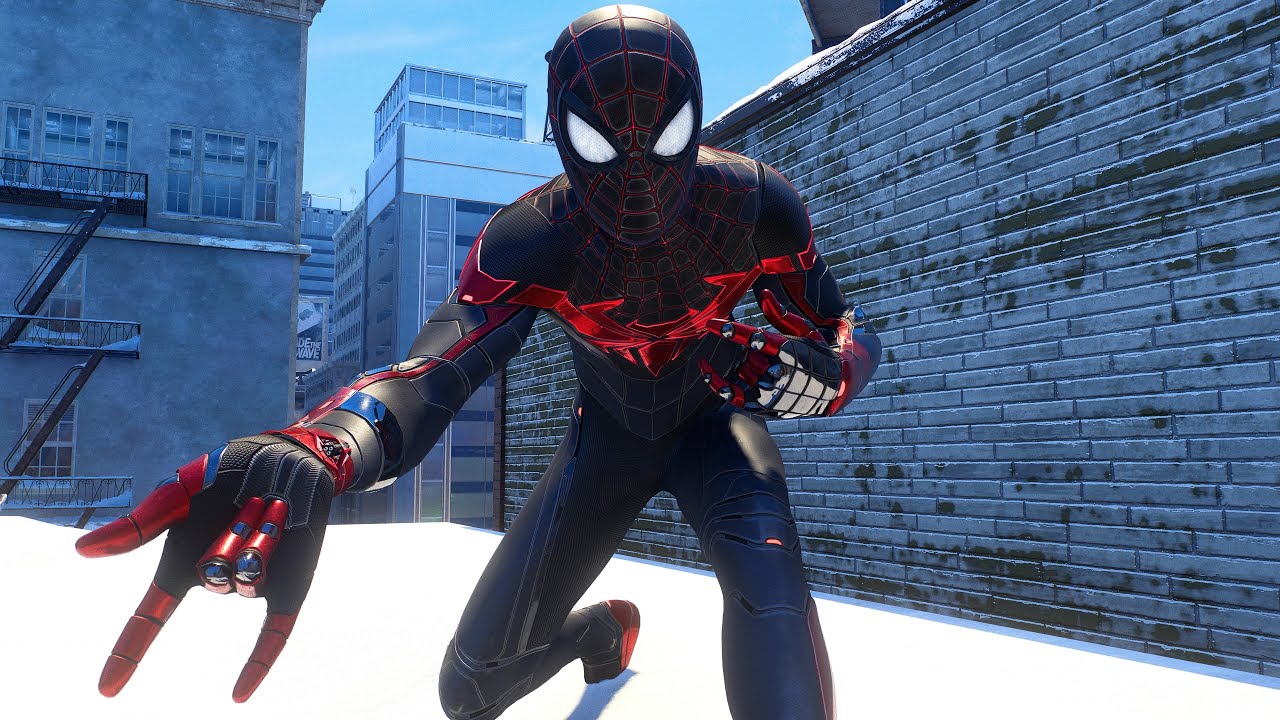 Advanced Tech Suit Gameplay In Spider-Man Miles Morales - YouTube