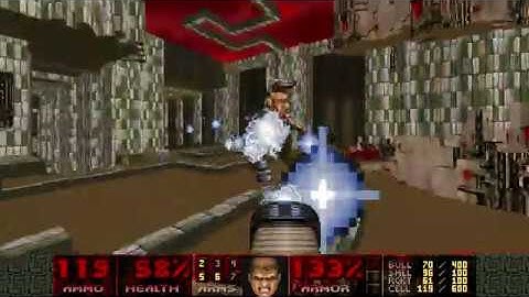 Doom 2 - Sunder - Map03 (The Dreaming Garden) 100%