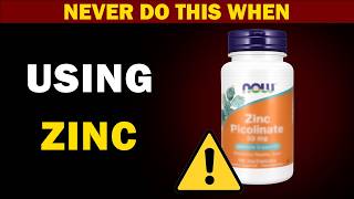The DANGEROUS Mistakes Everyone Makes When Taking ZINC