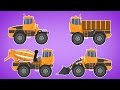 Transformer | dump truck |  concrete mixer | bulldozer |  Videos For Children