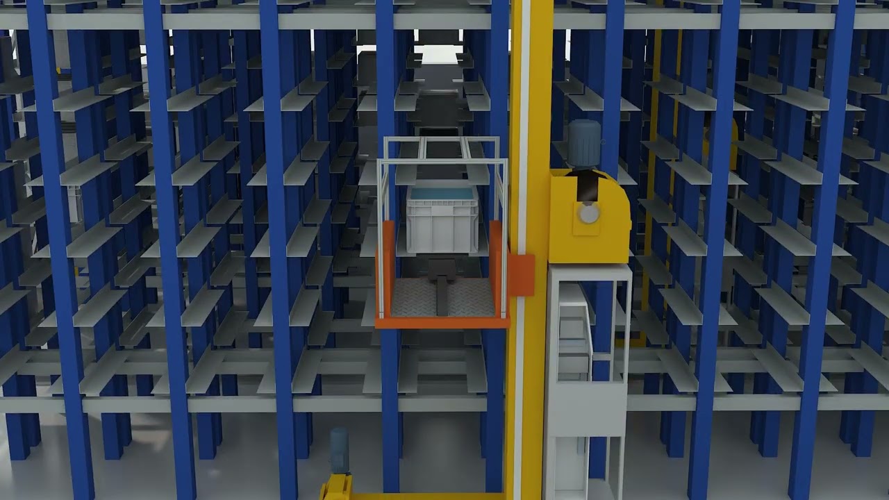 Tote Stacker Crane
