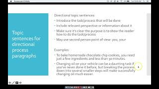 How to Write Process Paragraphs