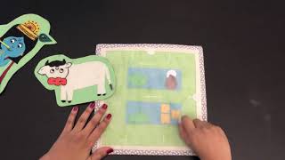 Lord Krishna - Quiet book - Cloth book fine motor activity screenshot 4