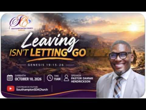 SSDA Church Divine Worship Service | Sabbath October 10, 2026 |Pastor Damon Hendrickson
