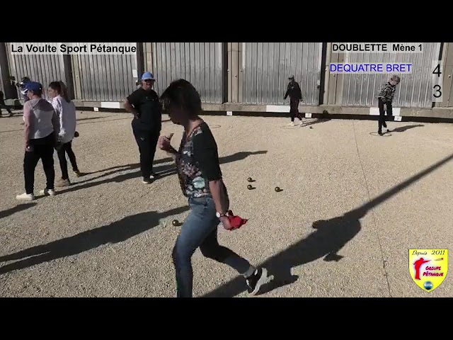Miniature de la vidéo : Doublette la Voulte De Dequatre vs Lheritier