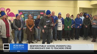 Newton schools closed for 9th day as teachers strike continues