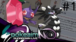 Pokemon |OR/AS| OU Showdown Live w/PokeaimMD! - Sablenite & Shadow Tag Suspect #1