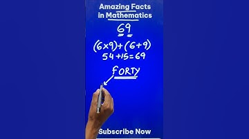 Amazing Mathematics Facts II Funny Math-e-Magic II Fun with Numbers #youtubeshorts #funny #magic