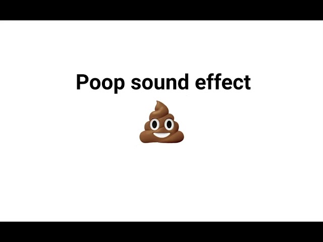 Poop sound effect class=