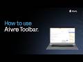 How To Use Aivre Toolbar
