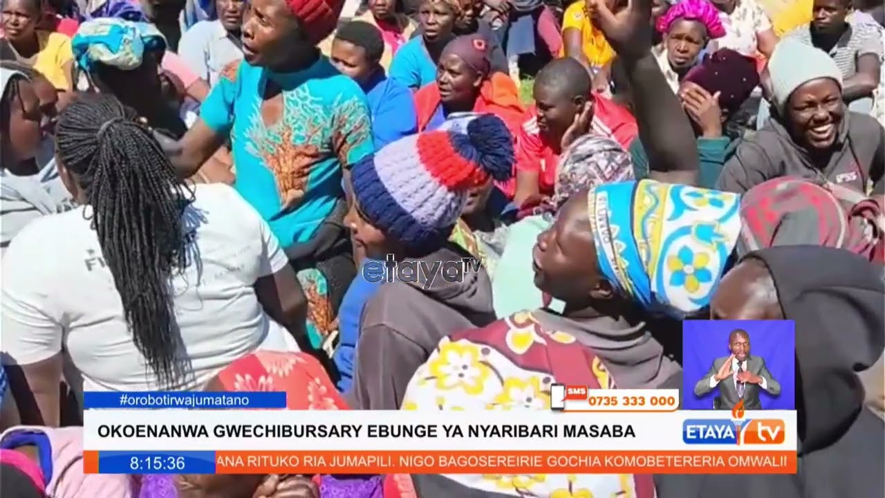 Vulnerable groups benefit from county bursary allocation in Nyaribari Masaba