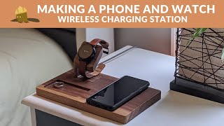 How to Make a Phone and Smartwatch Hidden Wireless Charging Station