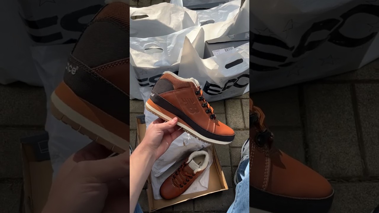 NEW BALANCE 754 Fur Leather "Bright Brown" оригинал (H754LFT), @escshoes 