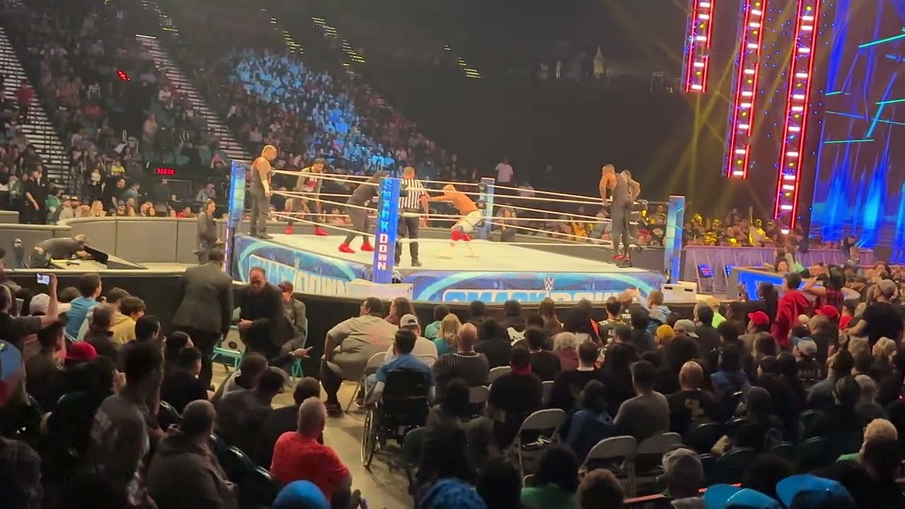 WWE Smackdown Dark Match: Cody Rhodes & Street Profits vs The Bloodline