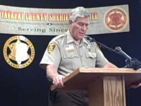 Sheriff Waugh Speaks to the Press About Sweat Lodg...