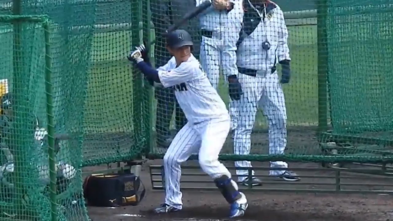 侍ジャパン ジャイアンツ 小林誠司 フリーバッティング 2017 WBC 日本