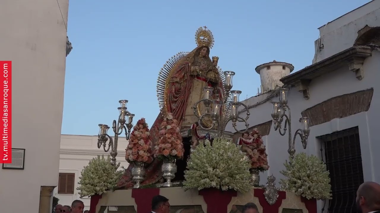 PROCESION PATRONA SANTA MARIA CORONADA 15 AGOSTO 2025