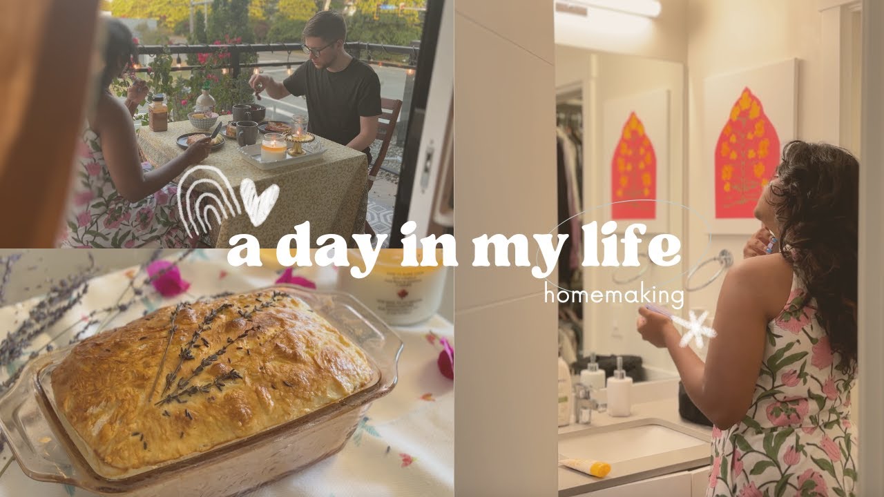 Life in Canada | Our little apartment | Homemaking | Making bread from scratch | Marriage Vlog |