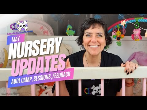 Nursery Update: ABDL Space Camp, Sessions, & Personalization