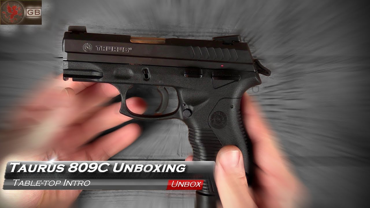 Taurus 809C Unboxing