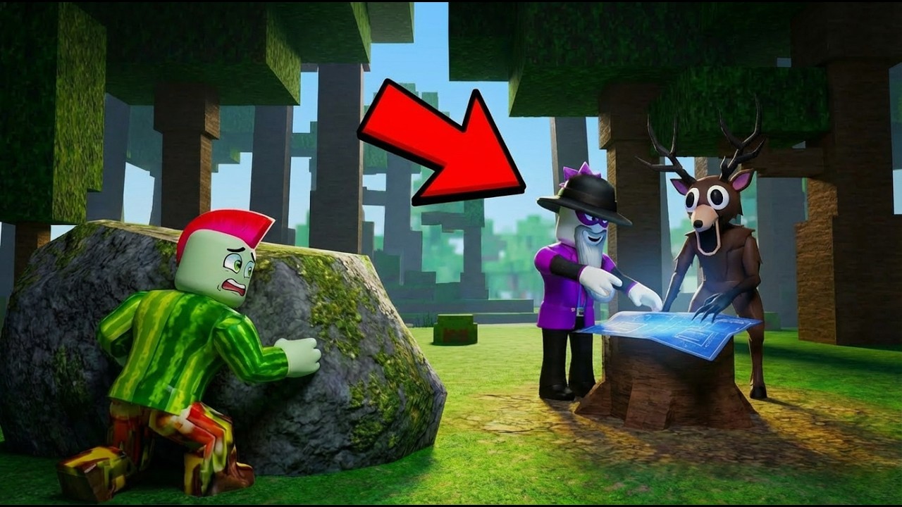 Scary Larry Update In 99 Nachten In Het Bos... In Roblox!