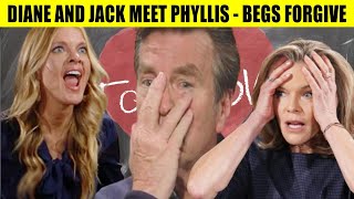 CBS Y&R Spoilers Jack and Diane go to Phyllis and beg for forgiveness - return the peaceful life